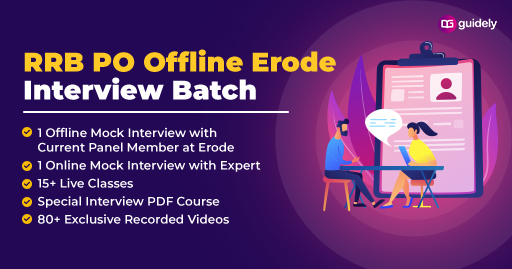 RRB PO Offline Erode Interview Batch