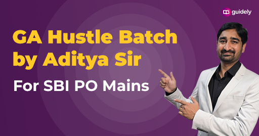 GA Hustle Batch - for SBI PO Mains 2025