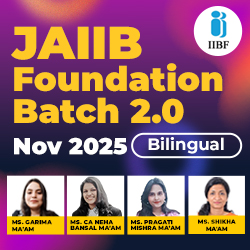 JAIIB Foundation Batch 2.0 Nov 2025