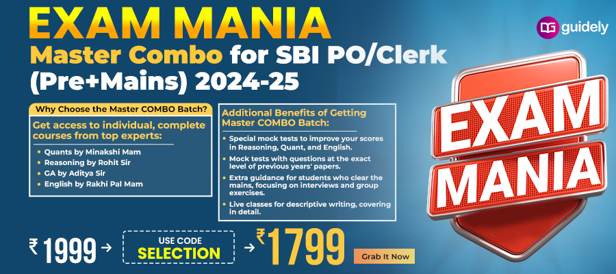 Master Combo for SBI PO/Clerk (Prelims & Mains) 2024-25